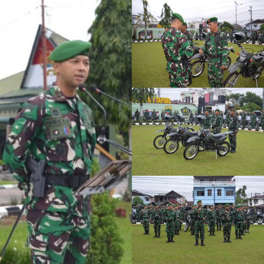 50 Unit Kenderaan Dinas, Dandim 0212/Tapsel Distribusikan Untuk Menunjang Tugas Pokok Prajurit