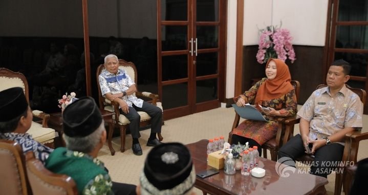 Lazismu Asahan Audiensi dengan Bupati Asahan
