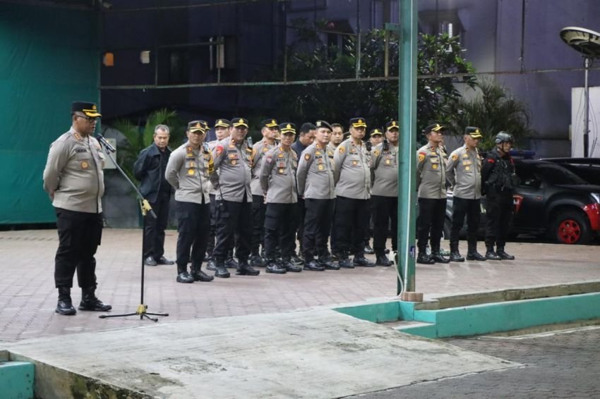 Kapolrestabes Medan Kombes Pol Gidion : Apel KRYD Bukan Sekedar Rutinitas