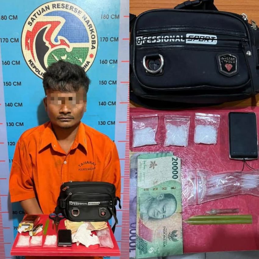 Residivis Kembali di Tangkap Polres Madina saat Edarkan Sabu di Pidoli Lombang, Hukuman Mati atau Seumur Hidup sedang Menanti