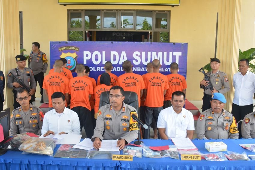 Sepanjang 2024 Polres Labusel Tekan Gangguan Kamtibmas, Ini Penjelasan AKBP Arfin Fachreza