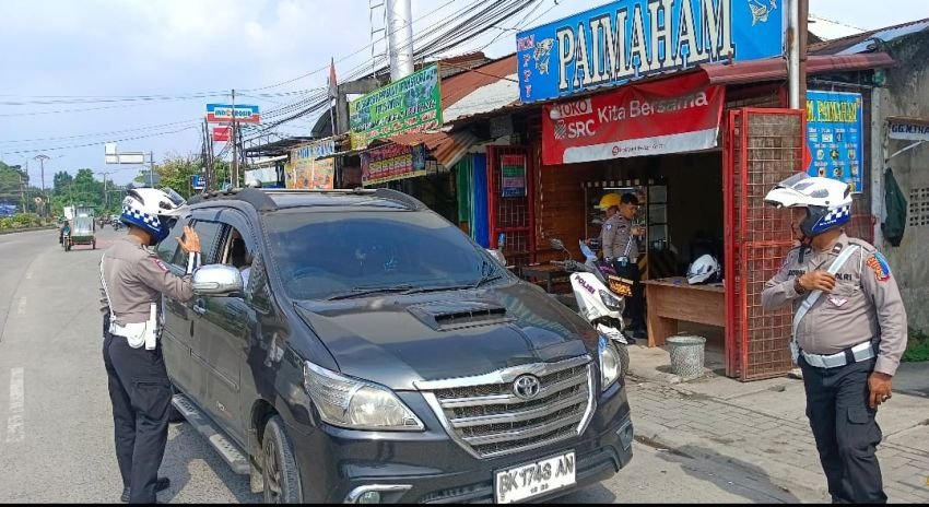 Hari Ketiga Operasi Keselamatan Toba 2025: Penindakan Meningkat, Kesadaran Berlalu Lintas Diperkuat
