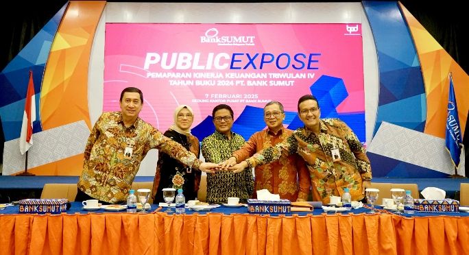 Bank Sumut Bukukan Laba Rp 741 Miliar dan Aset Rp 45,4 Triliun