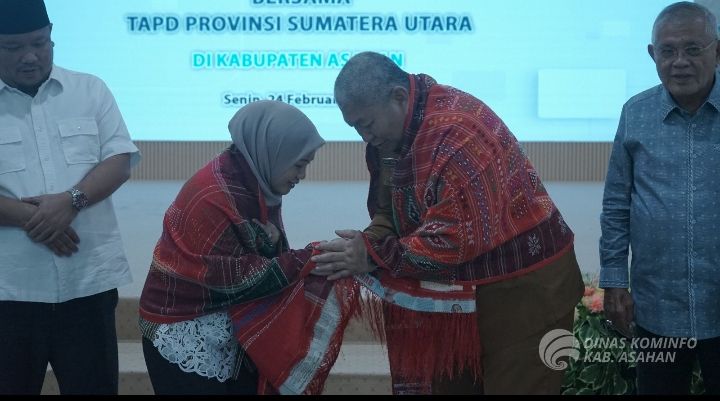Sekda Asahan Sambut Banggar DPRD Provsu Kunker Di Kabupaten Asahan