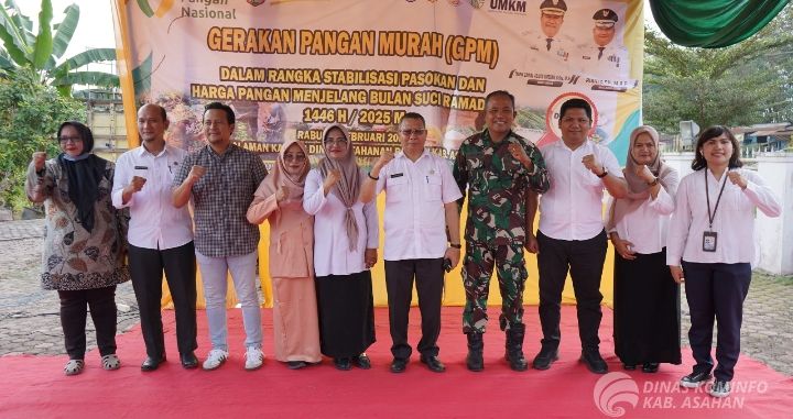 Jelang Ramadhan 2025, Pemkab Asahan Gelar Gerakan Pangan Murah
