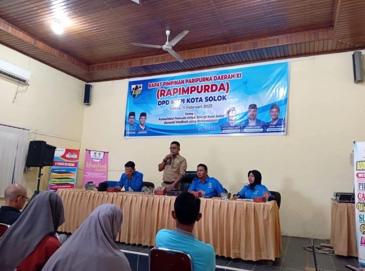 KNPI Kota Solok Gelar Rapimpurda XI Tahun 2025