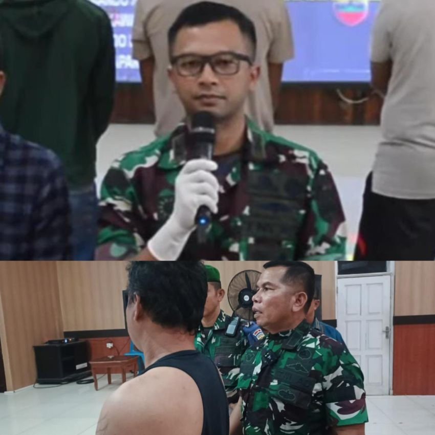 Perangi Narkotik Dalam Sepekan Kodim 0212/Tapsel Ringkus Lima Pengedar, Ini Pernyataan Tegas Letkol Arm Delli Yudha Adi Nurcahyo
