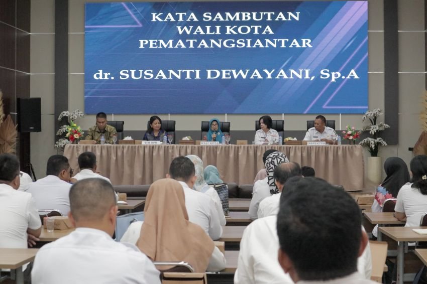 Wali Kota melakukan Entry Meeting dengan Tim Badan BPK RI Perwakilan Sumut