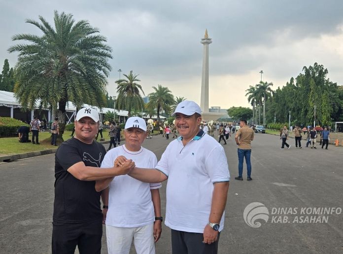Wagub Sumut, Bupati dan Wabup Asahan Terpilih Ikuti Gladi Kotor di Monas