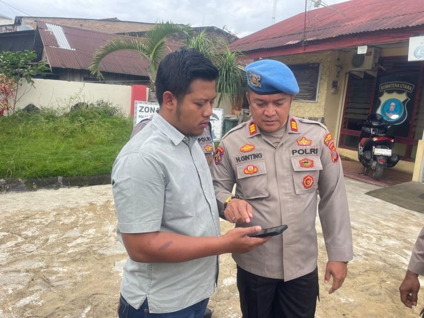 Propam Polresta Deli Serdang Gelar Gaktibplin Di Polsek Pantai Labu Dan Polsek Talun Kenas