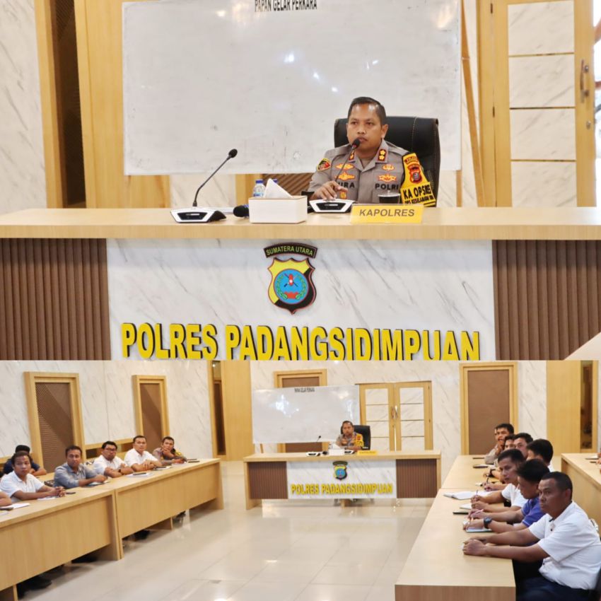 AKBP Dr Wira Prayatna Berikan Sosialisasi Para Penyidik Satuan Polres Padangsidimpuan