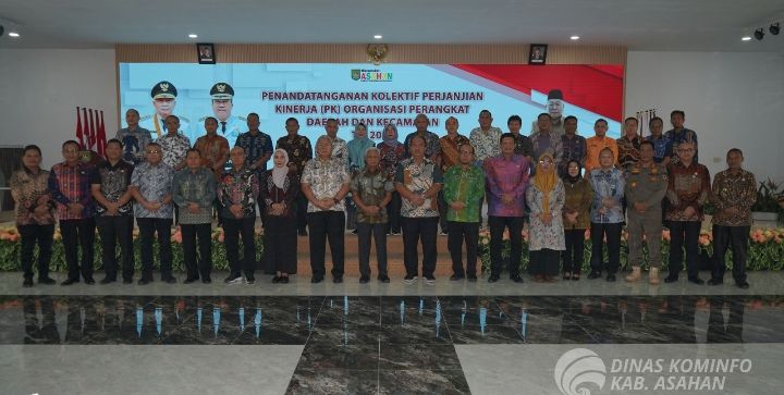 Pemkab Asahan Lakukan Penandatanganan Kolektif PK