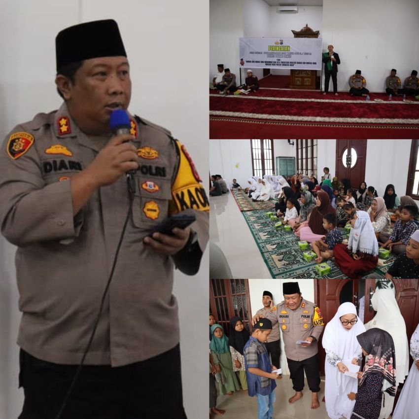 Polres Palas Gelar Isra Mi&rsquo;raj Nabi Muhammad SAW di Masjid Al-Amanah, AKBP Diari Astetika : Jalankan Tugas dengan penuh Integritas dan Keikhlasan