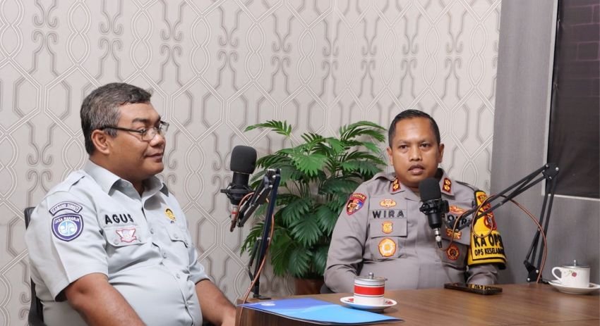 Polres Padangsidimpuan Gelar Police Talk, AKBP Dr Wira Prayatna: Pentingnya Kesadaran masyarakat dalam Berlalu Lintas
