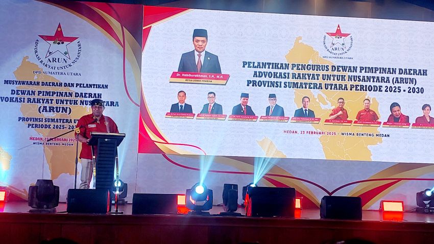 Jejen Kusmawan Resmi Pimpin DPD ARUN Sumut untuk Periode 2025-2030, Jejen : Siapkan  100 Prapid Bela Rakyat