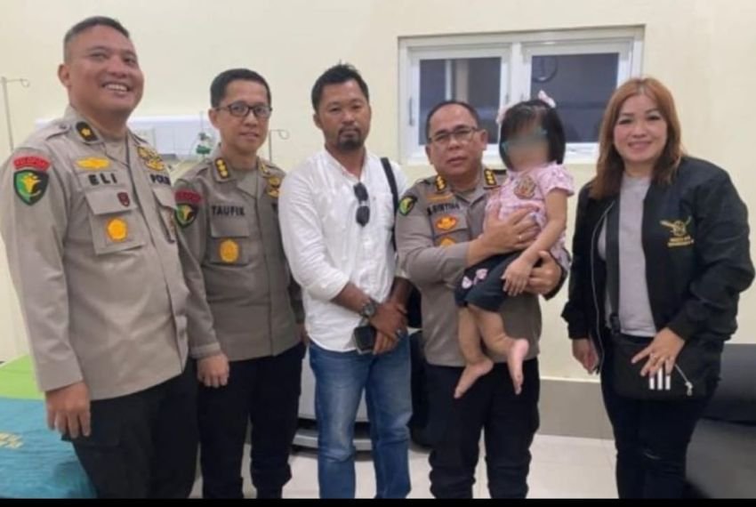 Kapolda Sumut Bantu Pengobatan Bocah Perempuan Korban Penganiayaan di Nias Selatan