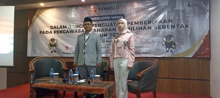 Bawaslu Konsolidasi Media Untuk Pengawasan Pemilihan Serentak Tahun 2024