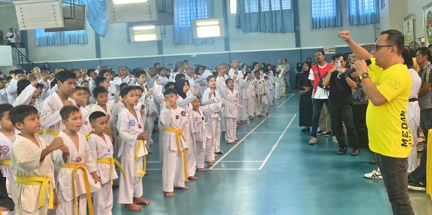 Hamdani Syahputra Sampaikan Salam Perpisahan di UKT Pengkot TI Medan, Peserta Meningkat Signifikan