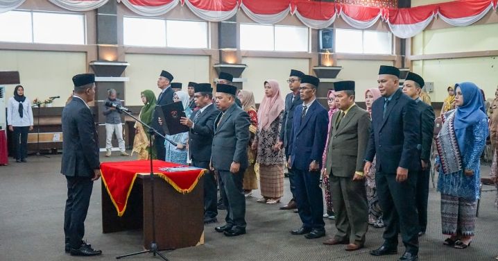Pelantikan dan Pengukuhan Pejabat di Lingkungan Pemkab Solok