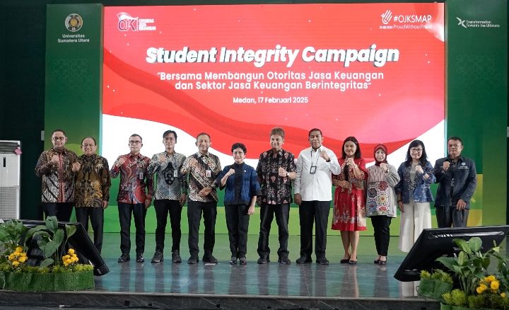 Cegah Korupsi, OJK Ajak Mahasiswa Tanamkan Integritas Sejak Dini, Student Integrity Campaign (In Camp) 2025 di USU