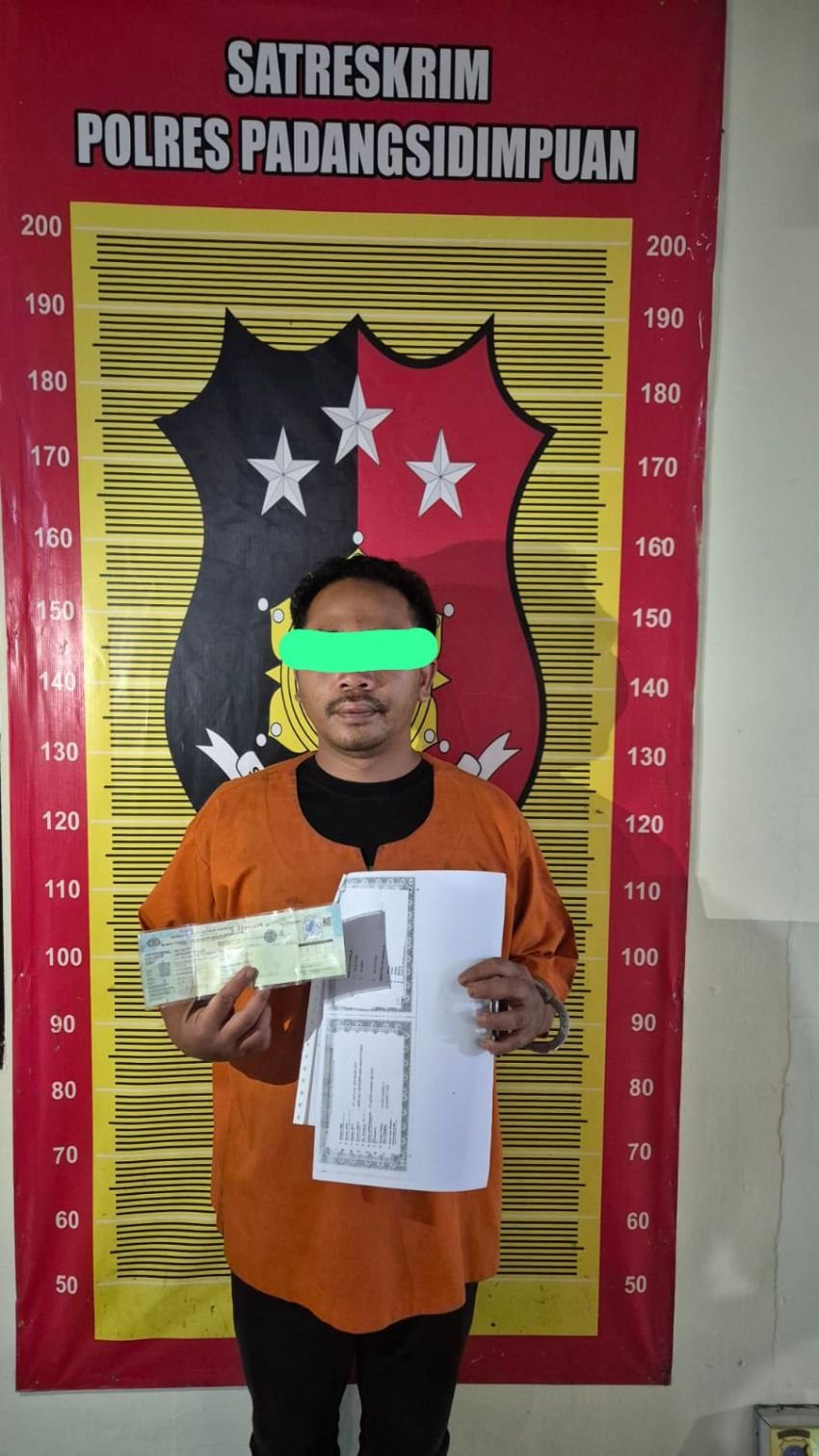 Kasus Penggelapan Septor Terungkap, Pelaku Ditangkap Tim Reskrim Polres Padangsidimpuan