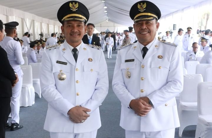 Iman Irdian - Chairil Mukmin Resmi di Lantik Wako Dan Wawako T. Tinggi