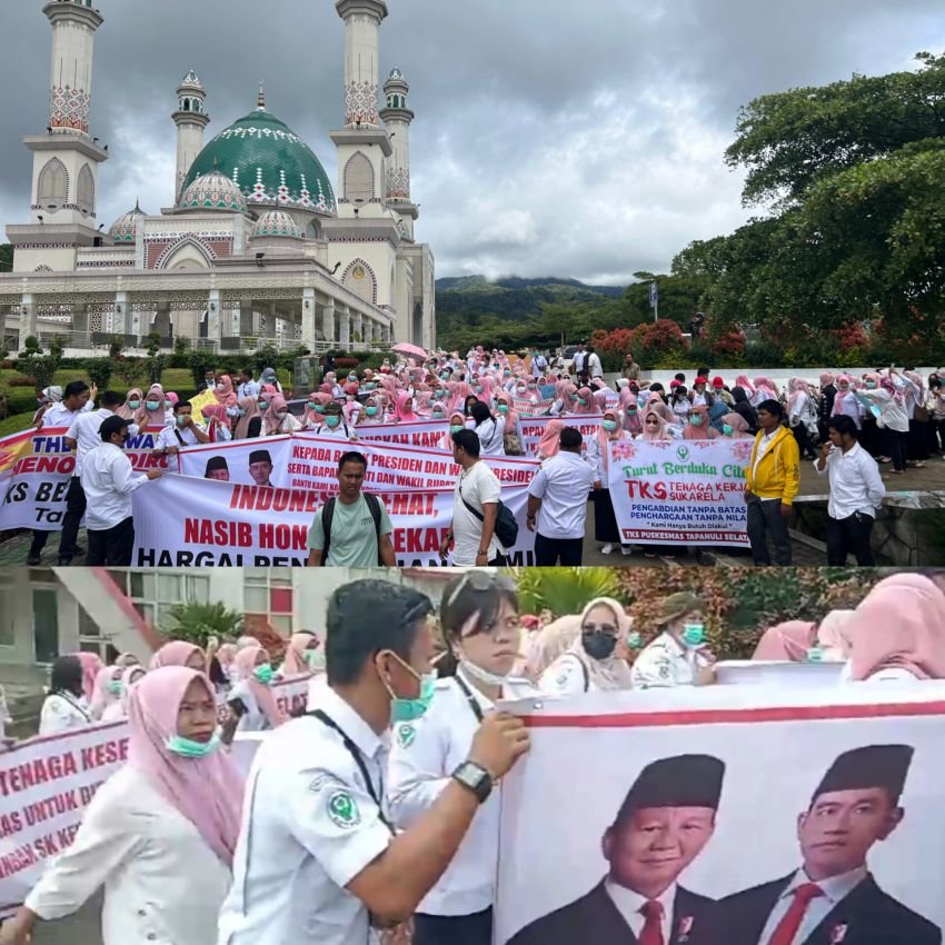 Keputusan Kontroversial di ujung Jabatan Dolly Pasaribu Tuai Kebijakan "NAKES" Honorer, Apakah Gus Irawan Tampung Aspirasi..???