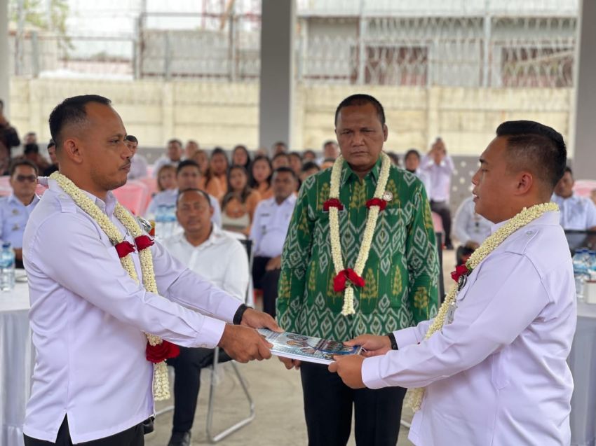 Resmi Berganti, Lapas Lubuk Pakam Gelar Pisah Sambut Dan Sertijab Kalapas