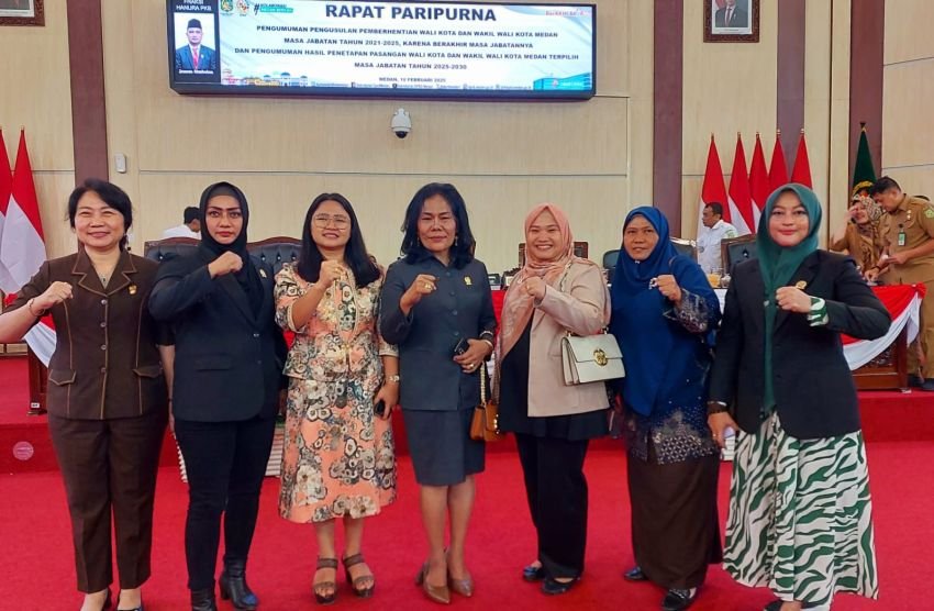 Modesta Marpaung SKM.S.keb.Bd Terpilih Ketua Kaukus Perempuan Parlemen Kota Medan