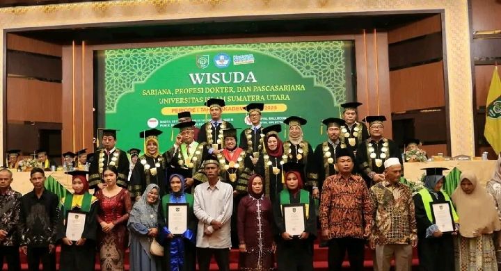 Gelar Wisuda Periode 1 TA 2024/2025 Nurzannah Ferbina br Sembiring Raih Lulusan Terbaik