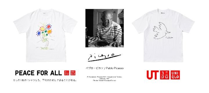 UNIQLO Umumkan Koleksi T-Shirt Perdana Seniman Maestro Pablo Picasso, Bawa Pesan Perdamaian Dunia