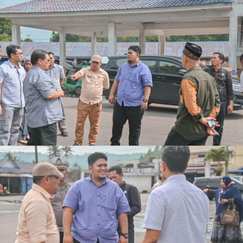 Pj Sekda Tinjau Lokasi Persiapan MTQ XXVI Tingkat Kota Padangsidimpuan