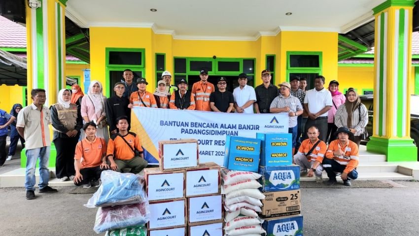 PT Agincourt Resources Salurkan Bantuan untuk 2.500 Keluarga Korban Banjir di Tapanuli Selatan dan Padangsidimpuan