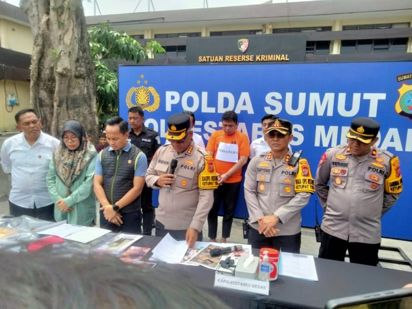 Pemuda Jalan Rahmadsyah Medan Aniaya Balita Hingga Tewas Diamankan Polisi