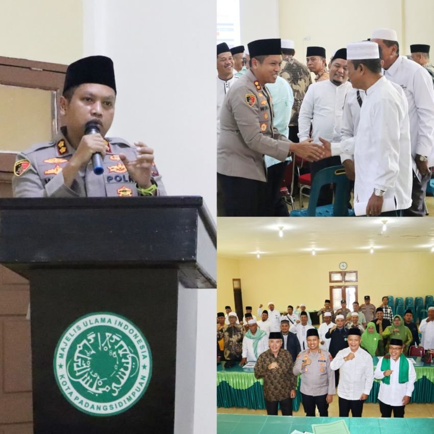 AKBP Dr Wira Prayatna Hadiri Sarasehan Ramadhan 1446 H di MUI Padangsidimpuan,Menuju Kota Modern dan Religius