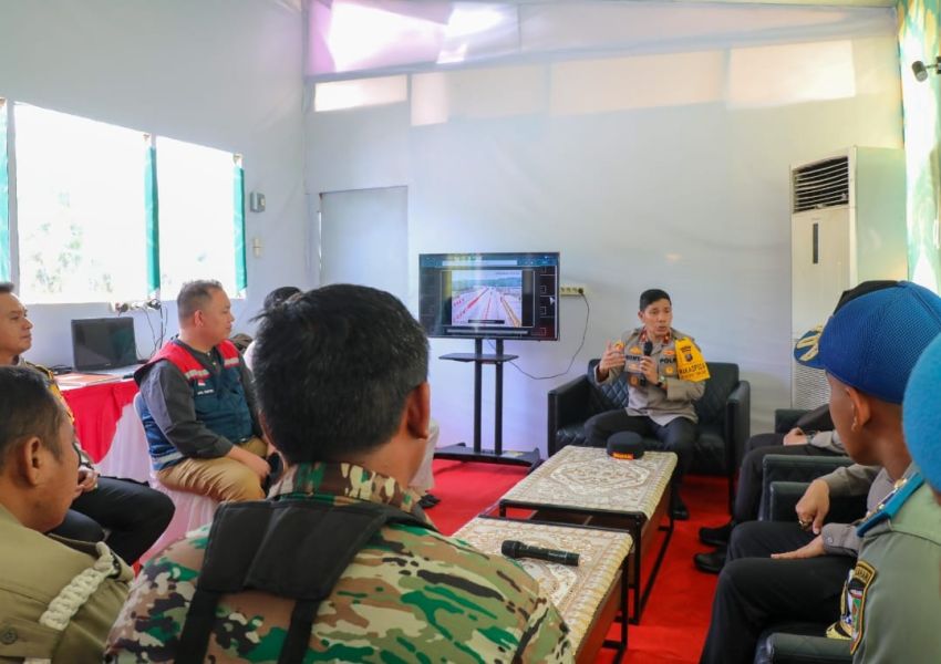 Wakapolda Sumut Tinjau Pos Pelayanan Pintu Tol Kisaran, Tekankan Pelayanan Optimal bagi Masyarakat