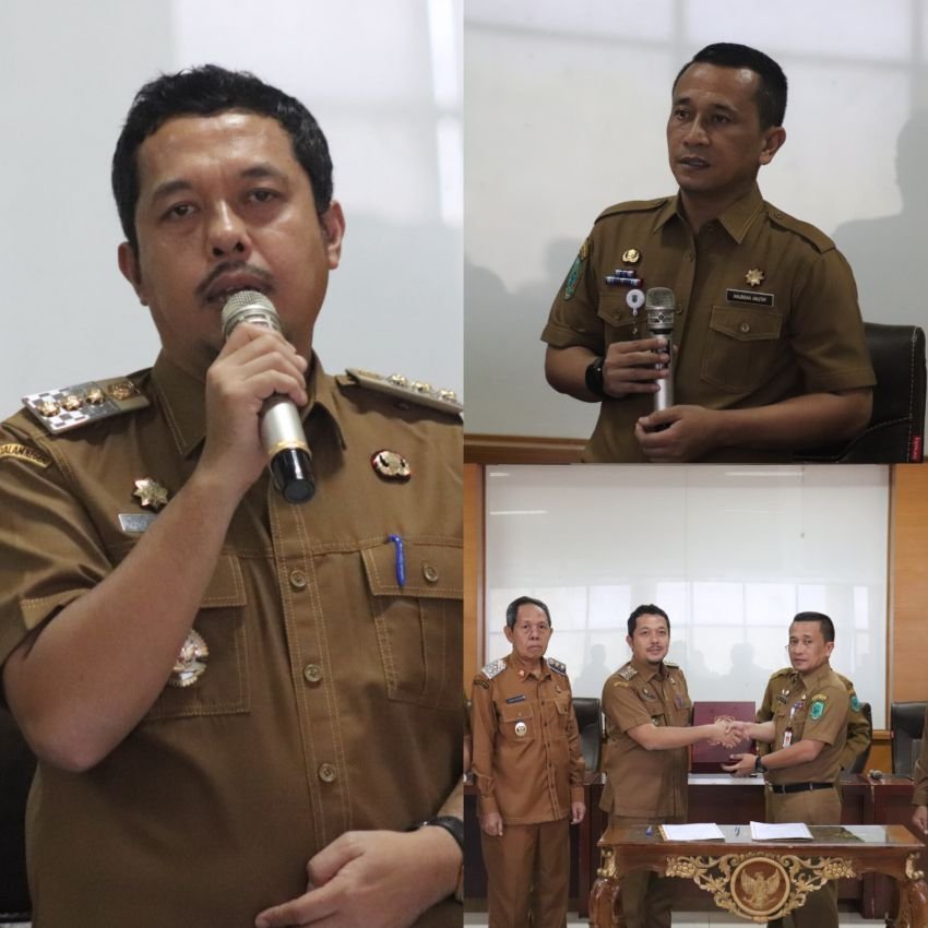 Pemkab Paluta Sertijab Jabatan Pj Bupati Patuan Rahmat kepada Bupati Haji Reski Basyah