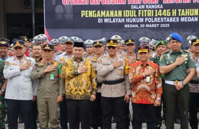 Polrestabes Medan Siapkan 1.673 Personel Amankan Idul Fitri 1446 H: Mudik Aman Keluarga Nyaman