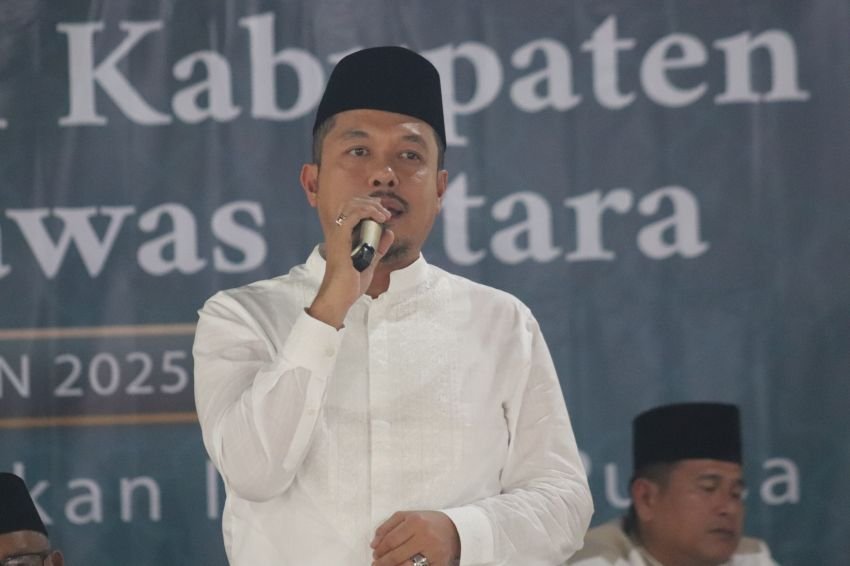 Pemkab Paluta Gelar Safari Ramadhan ke 6 di Desa Aek Simanat,Bupati Reski Basyah Harahap : Bulan Penuh dengan Pembinaan Diri