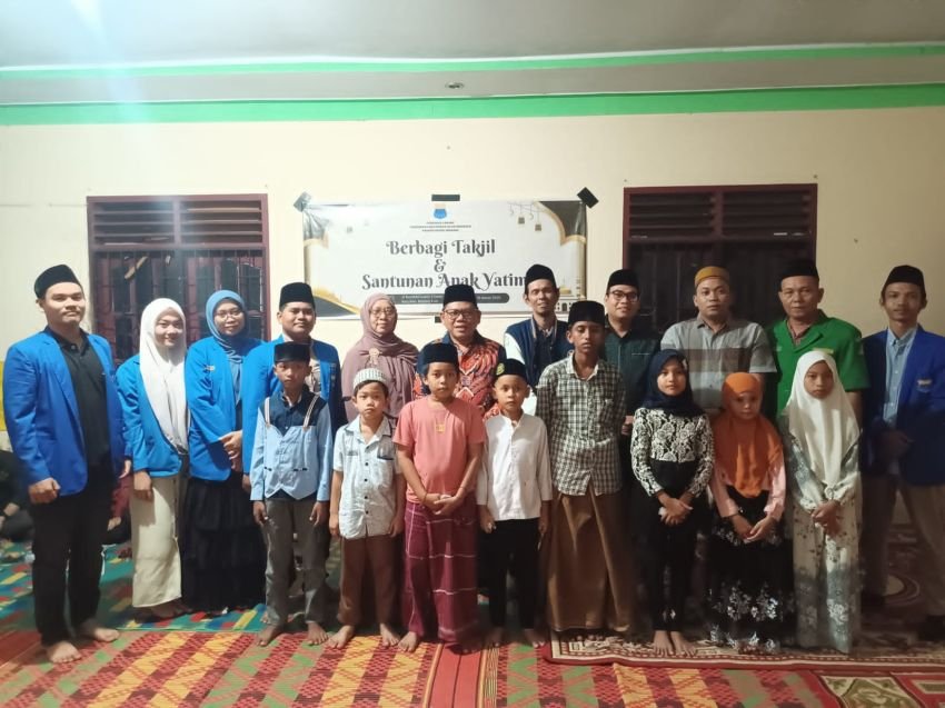 PMII Deliserdang Gelar Acara Buka Bersama dan Santuni Anak Yatim