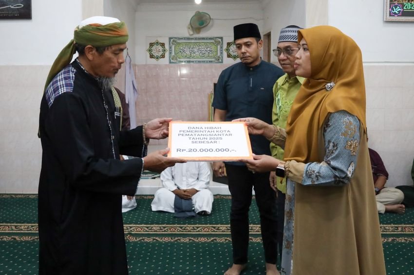 Safari Ramadhan 1446 H Tahun 2025 Pemko Pematangsiantar, di Masjid Ar-Rahmat