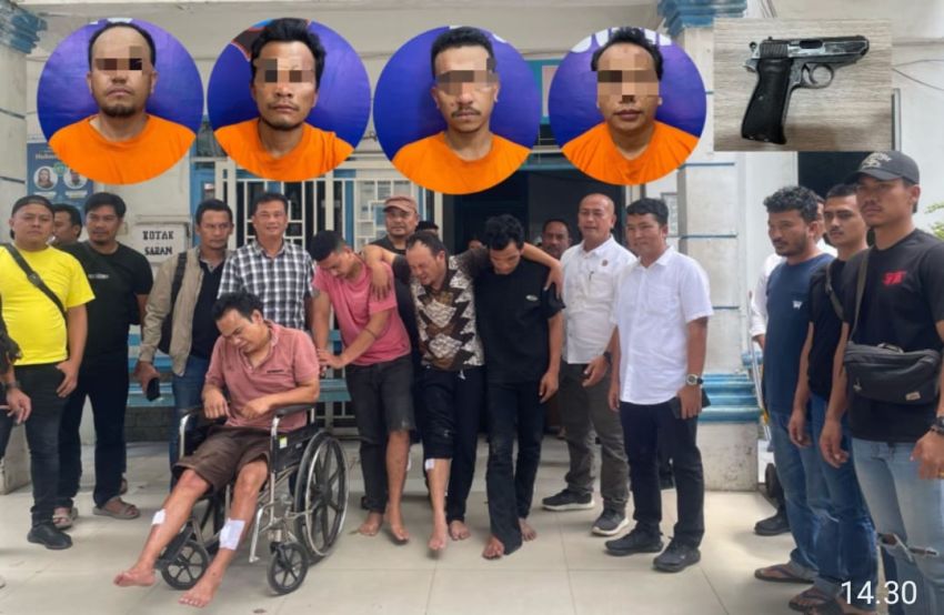 Polisi Gadungan Peras Warga dengan Modus Razia Narkoba di Karo, Empat Tersangka Dibekuk & Diberikan Tindakan Tegas Terukur.