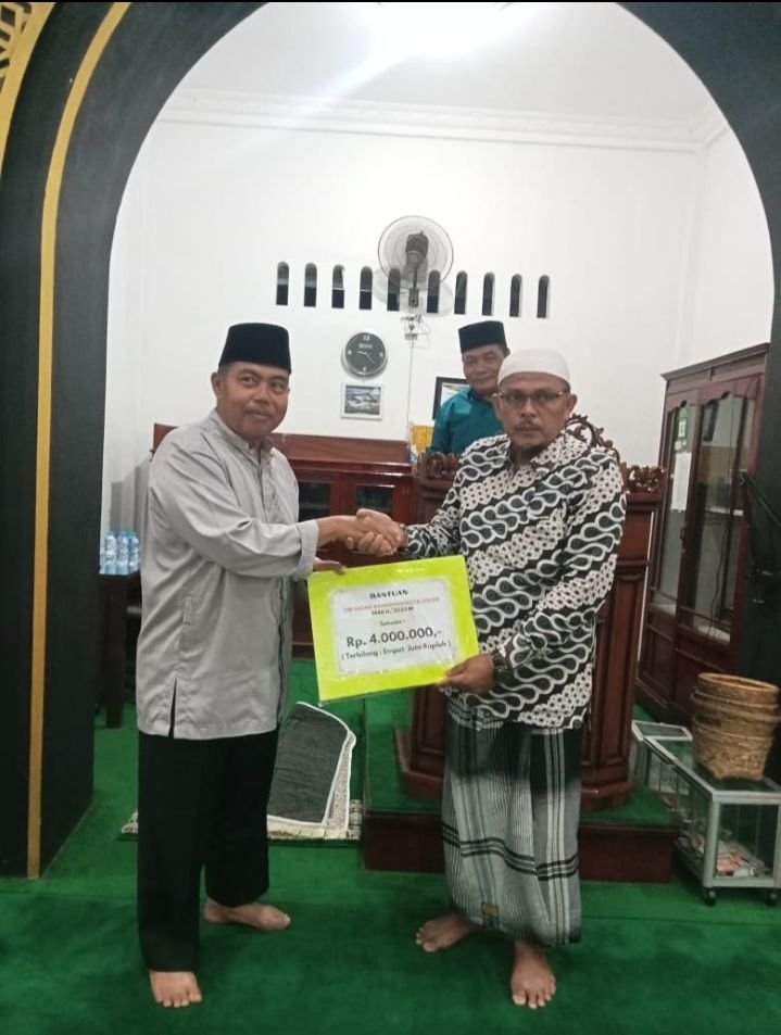 Tim Safari Ramadhan (TSR) Pemko Solok Tim XVIII Mengunjungi Masjid Ainul Yaqin Kelurahan Kota Solok