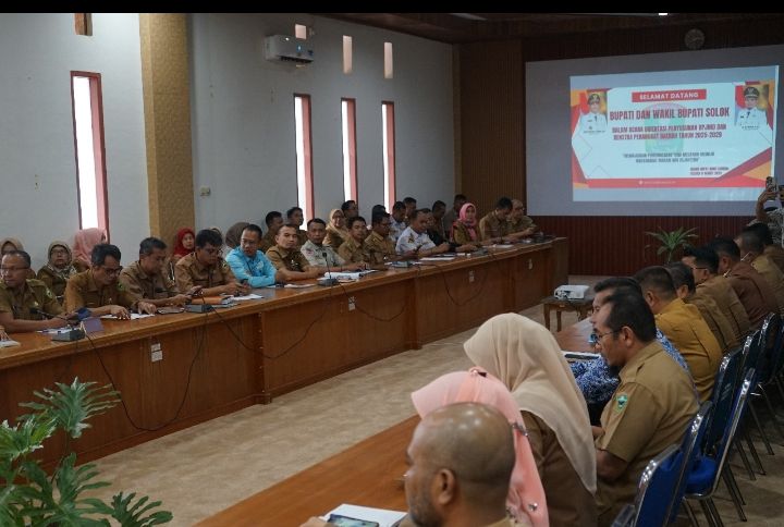 Pemkab Solok Orientasi Penyusunan RJPJMD dan Rencana Strategis (Renstra) Perangkat Daerah Tahun 2025 &ndash; 2029