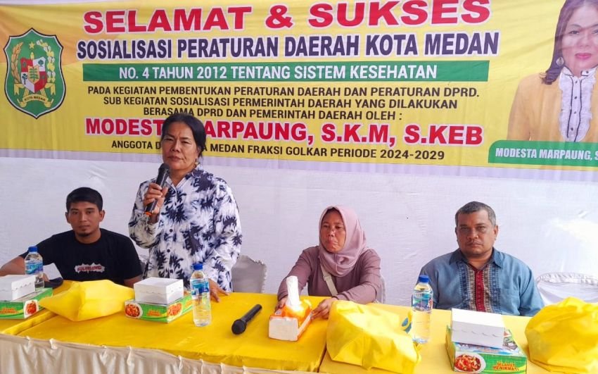 Modesta Marpaung SKM Dorong Pemko Medan Fokus Peningkatan Pelayanan Kesehatan di RS dan Puskesmas