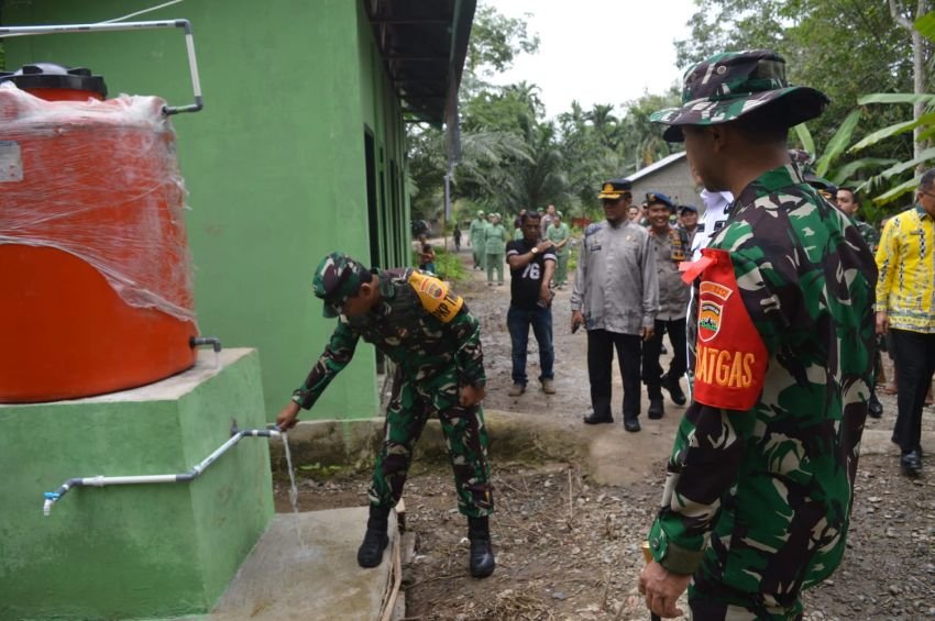 TMMD ke-123 Kodim 0212/Tapsel Berakhir Sukses: Pembangunan Jalan, Bedah Rumah, hingga Program Air Bersih