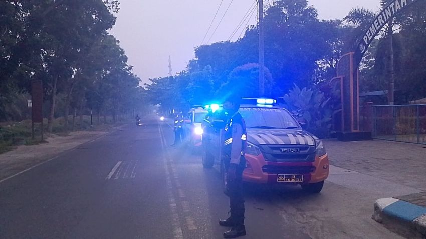 Sat Samapta Polresta Deli Serdang Tingkatkan Patroli Sore Ramadhan