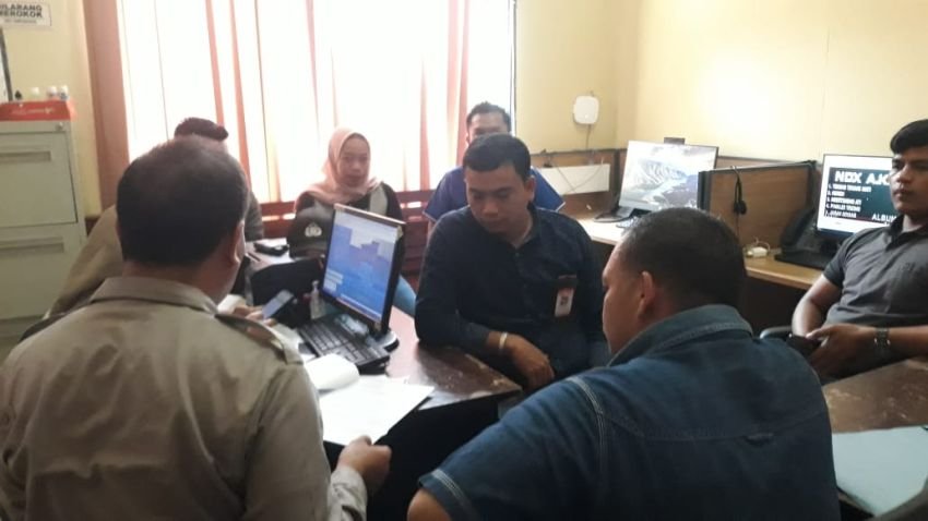 Ketua KNPI dan AMPI Datangi Polres Padang Lawas,Tuntut Keadilan atas Pemalsuan Akta Tanah Ratusan Hektar