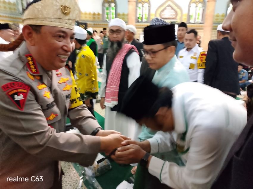 Ketua Bakopam Sumut Hadiri Safari Ramadhan Kapolri di Masjid Raya Al-Masyun Medan