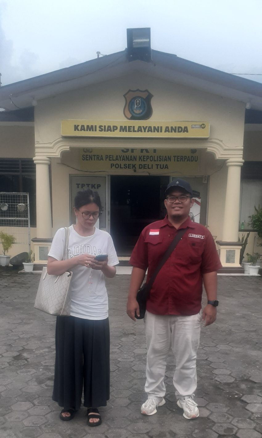 Sah, Sandi br Napitupulu Oknum PNS Dinas Kehutanan Resmi Dilaporkan ke Polisi Atas Dugaan Pengerusakan